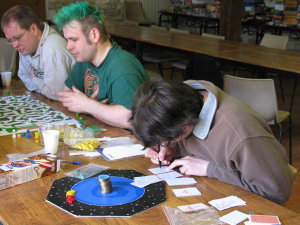 Marcel Andr voulait me montrer le jeu et n'avait pas de prototype ...